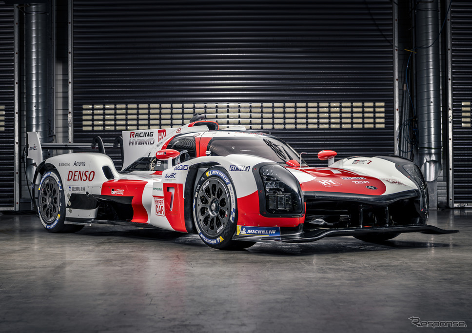 トヨタのハイパーカークラス参戦車「GR010 HYBRID」。《写真提供 TOYOTA》