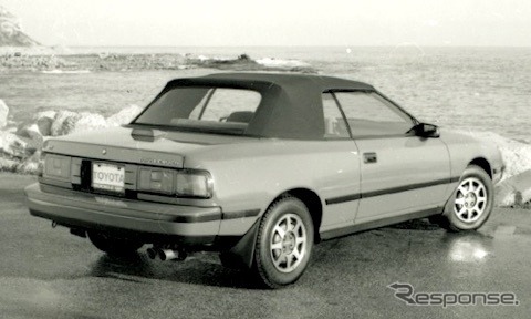 トヨタ・セリカ・コンバーチブル北米仕様（1987年型）《photo by Toyota》