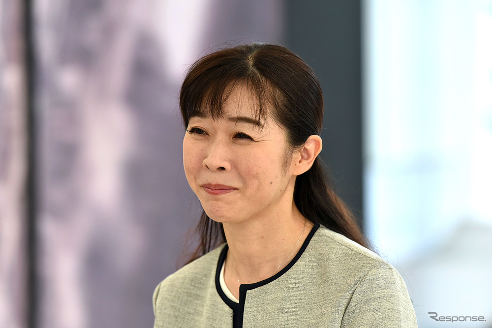 マツダ MX-30 開発主査の竹内都美子氏《写真撮影 中野英幸》