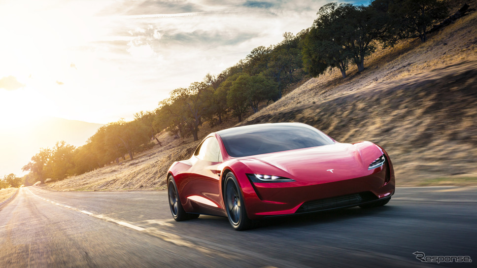 テスラ・ロードスター新型《photo by Tesla》