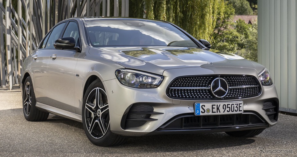 メルセデスベンツ Eクラス・セダン 改良新型のPHV「E 300 e 4MATIC」《photo by Mercedes-Benz》