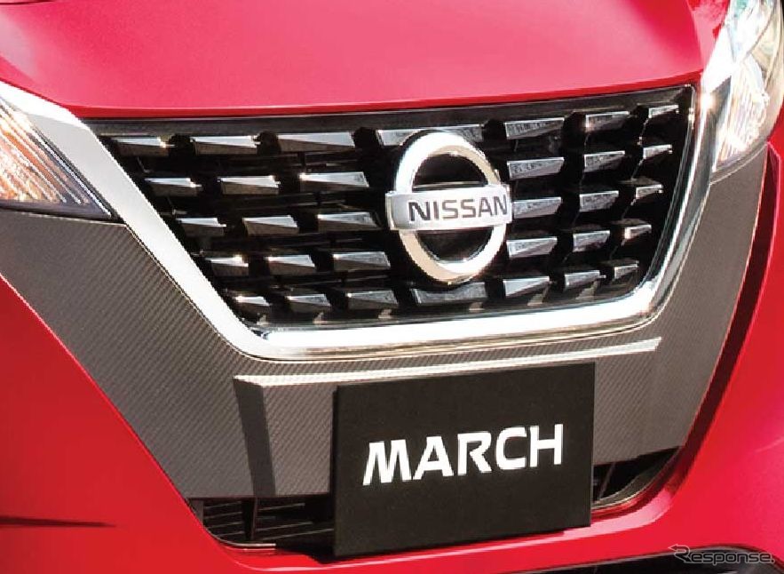 日産 マーチ 改良新型(メキシコ仕様)《photo by Nissan》