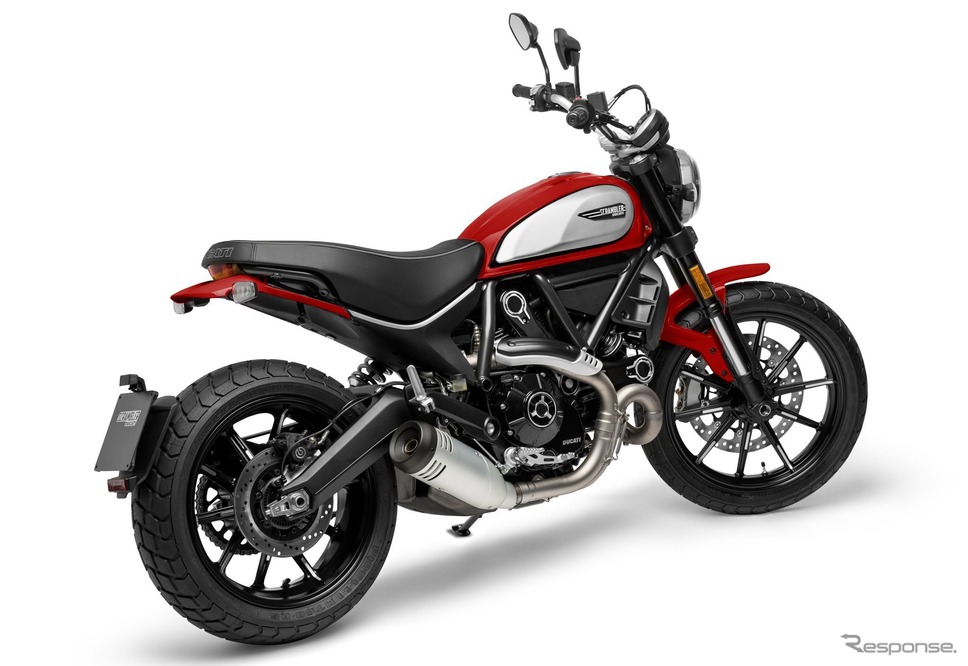 ドゥカティ・スクランブラー・アイコンレッド(2021年モデル)《photo by Ducati》