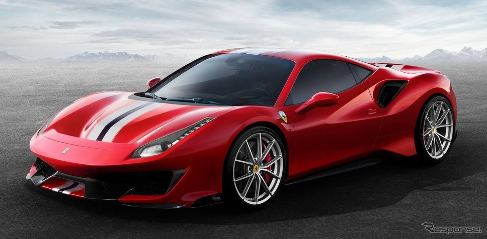 フェラーリ488ピスタ《photo by Ferrari》