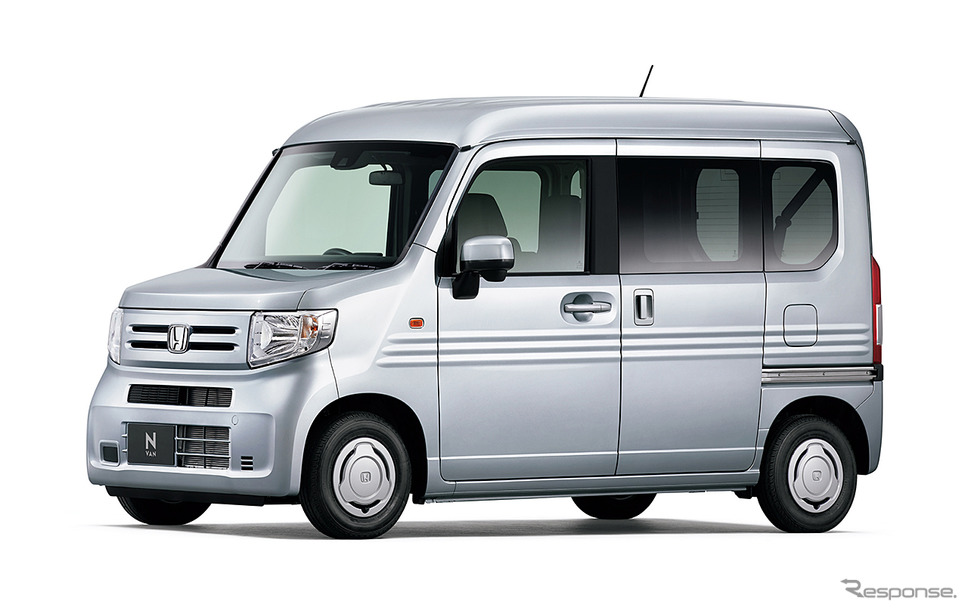 ホンダ M-VAN L（ルナシルバー・メタリック）《写真提供 本田技研工業》