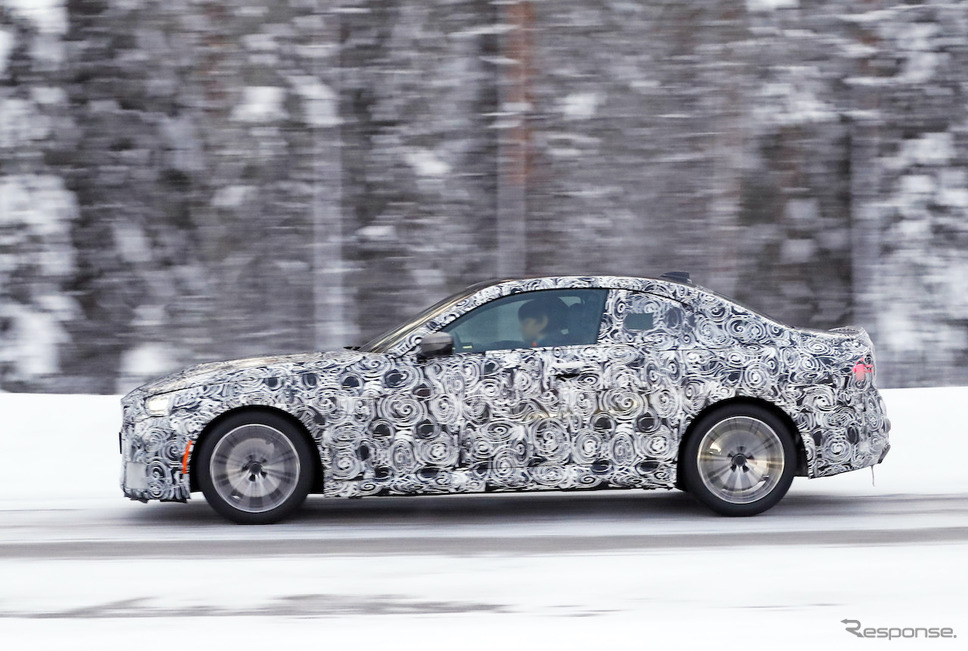 BMW 2シリーズクーペ「M245i」プロトタイプ(スクープ写真)《APOLLO NEWS SERVICE》