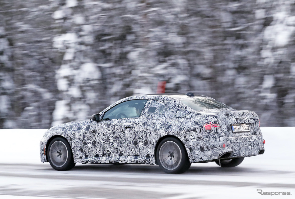 BMW 2シリーズクーペ「M245i」プロトタイプ(スクープ写真)《APOLLO NEWS SERVICE》