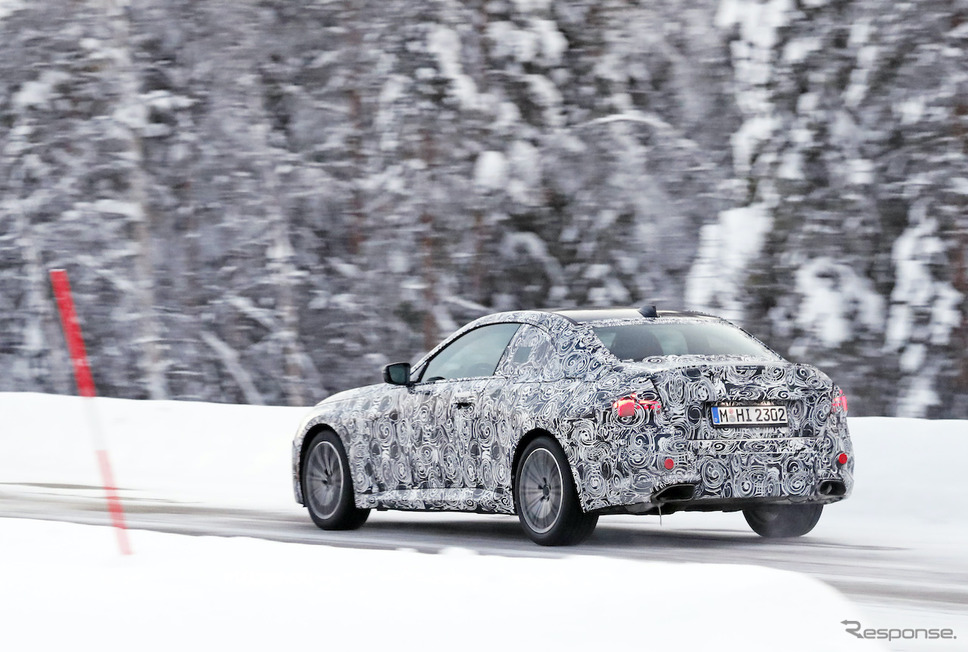 BMW 2シリーズクーペ「M245i」プロトタイプ(スクープ写真)《APOLLO NEWS SERVICE》