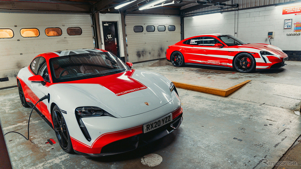 ポルシェ・タイカン の1000km耐久走行チャレンジ《photo by Porsche》