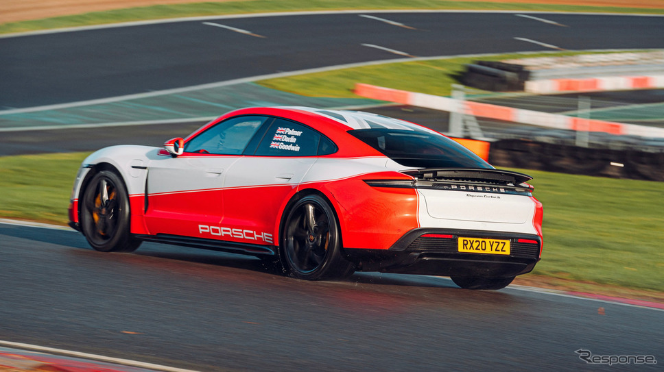 ポルシェ・タイカン の1000km耐久走行チャレンジ《photo by Porsche》