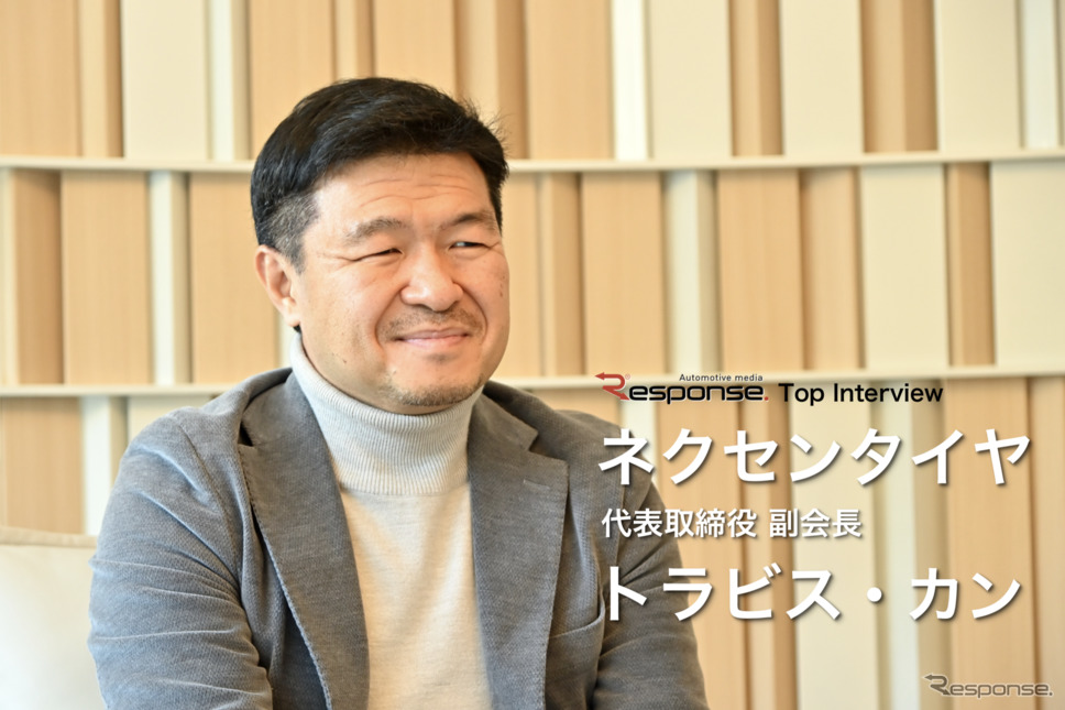 Travis Kang(トラビス・カン)ネクセンタイヤ代表取締役副会長《photo by 雪岡直樹》