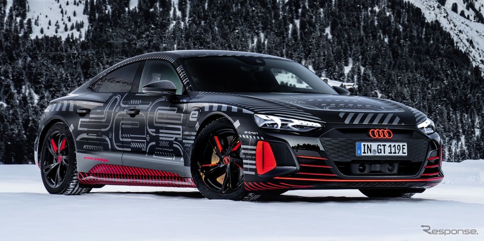アウディ e-tron GT のプロトタイプ《photo by Audi》