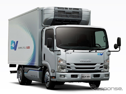 いすゞの小型電気トラック《写真提供 いすゞ自動車》