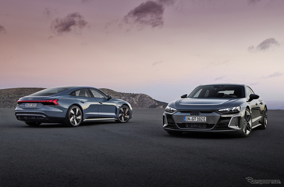 アウディ e-tron GT《Photo by Audi》