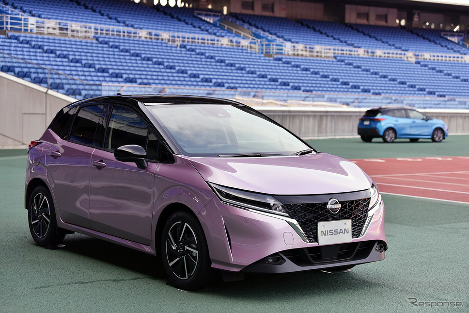 日産ノート《写真撮影 中野英幸》
