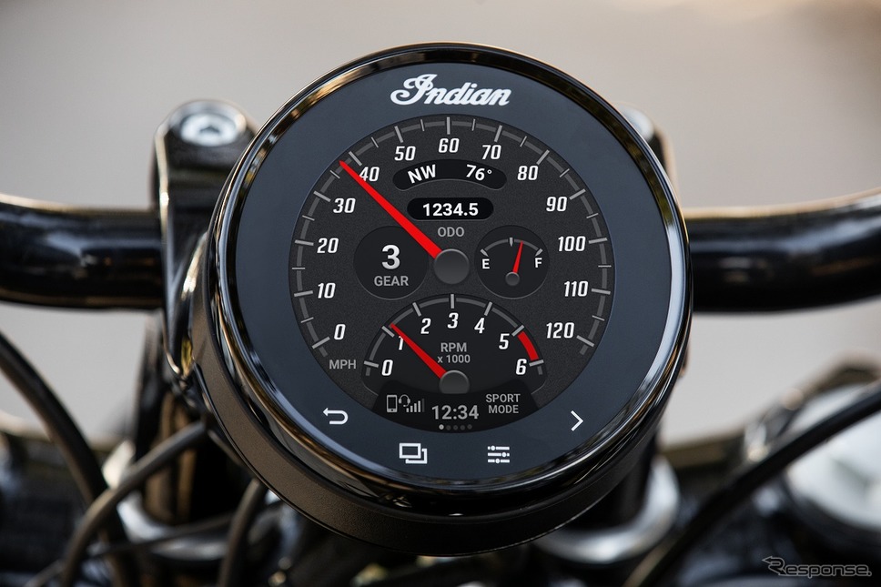 インディアン チーフ ダークホース《写真提供 インディアンモーターサイクル》