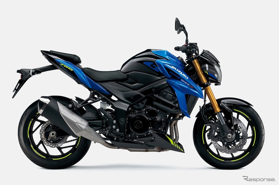 スズキ GSX-S750 ABS グラススパークルブラック/トリトンブルーメタリック《写真提供 スズキ》