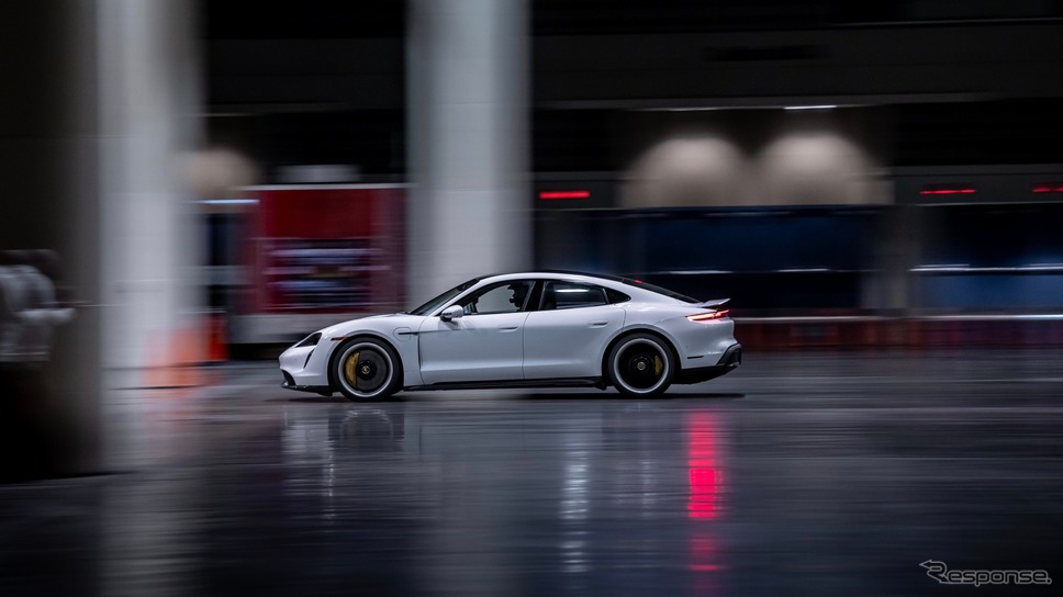 ポルシェ・タイカン のギネスチャレンジ《photo by Porsche》