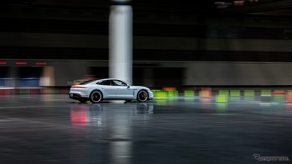ポルシェ・タイカン のギネスチャレンジ《photo by Porsche》