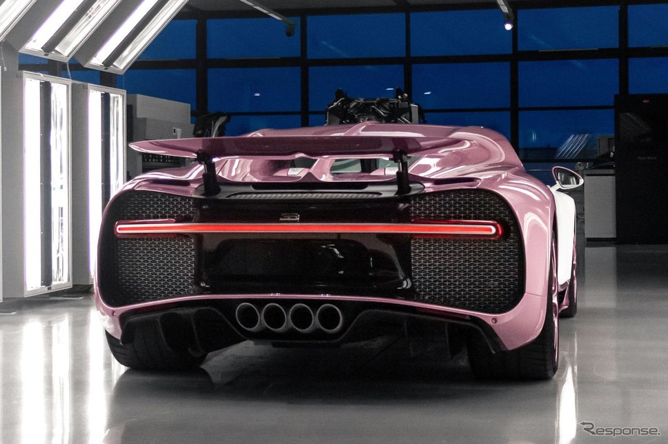 ブガッティ・シロン・スポール のワンオフモデル《photo by Bugatti》