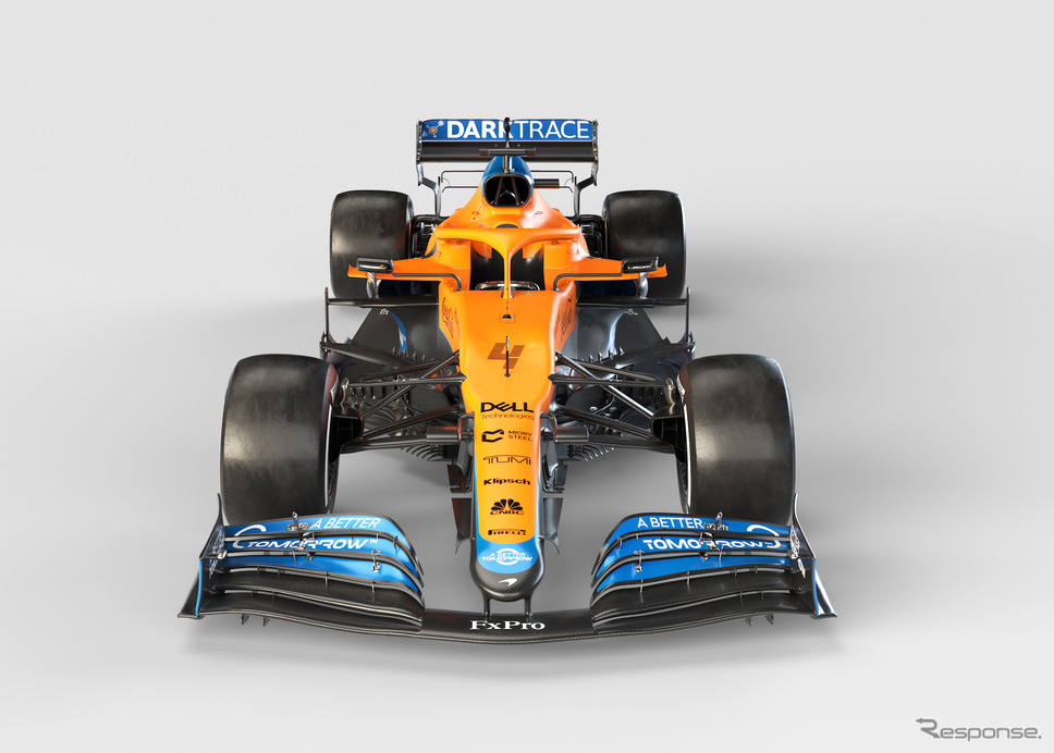 2021年型マクラーレンMCL35M《Photo by McLaren》