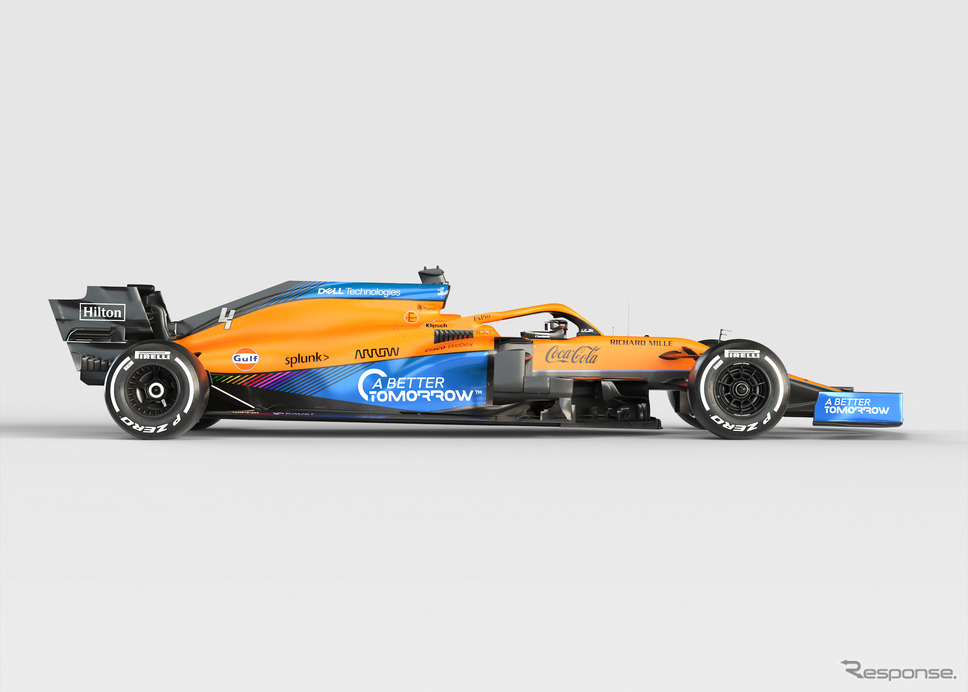2021年型マクラーレンMCL35M《Photo by McLaren》