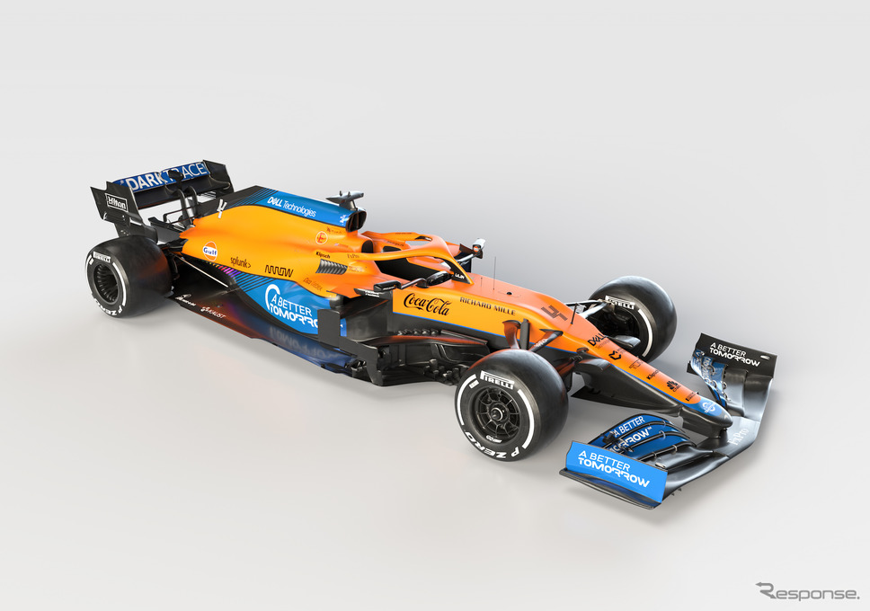 2021年型マクラーレンMCL35M《Photo by McLaren》