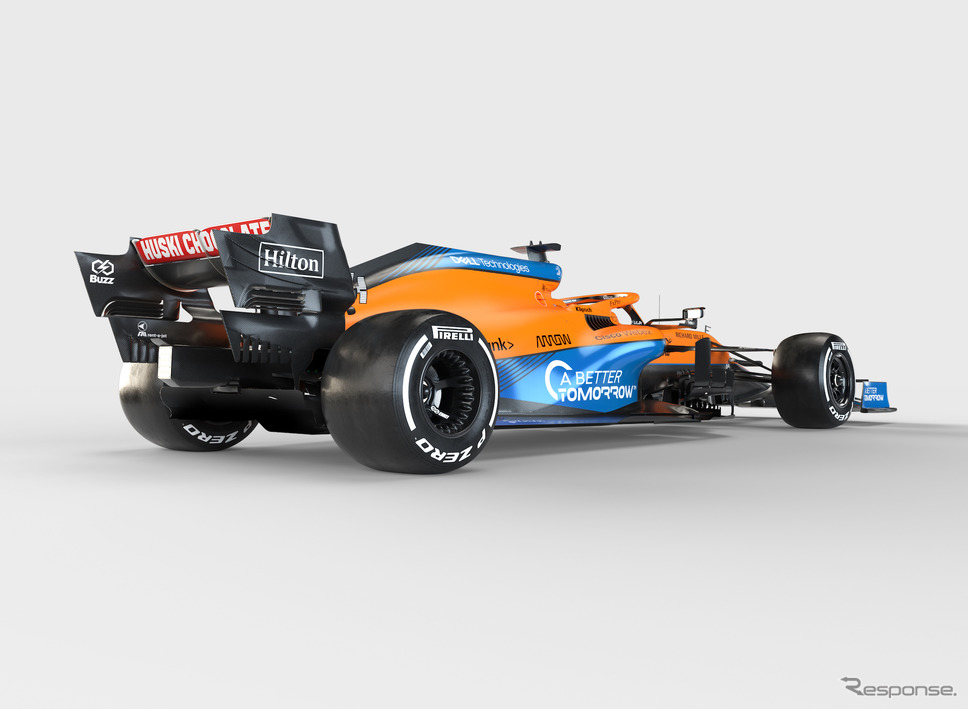 2021年型マクラーレンMCL35M《Photo by McLaren》
