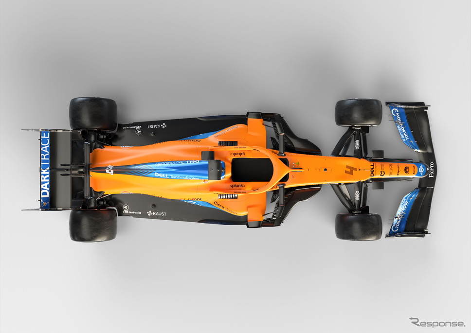 2021年型マクラーレンMCL35M《Photo by McLaren》