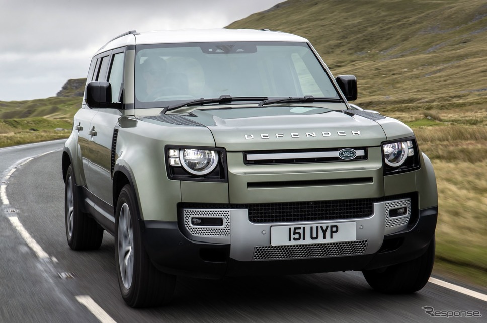 ランドローバー・ディフェンダー 新型のPHV「P400e」《photo by Land Rover》
