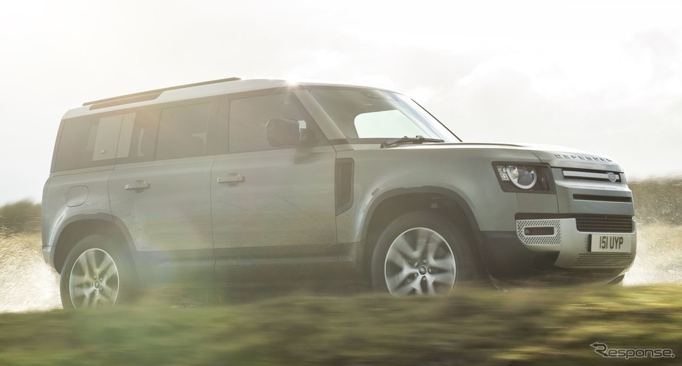 ランドローバー・ディフェンダー 新型のPHV「P400e」《photo by Land Rover》
