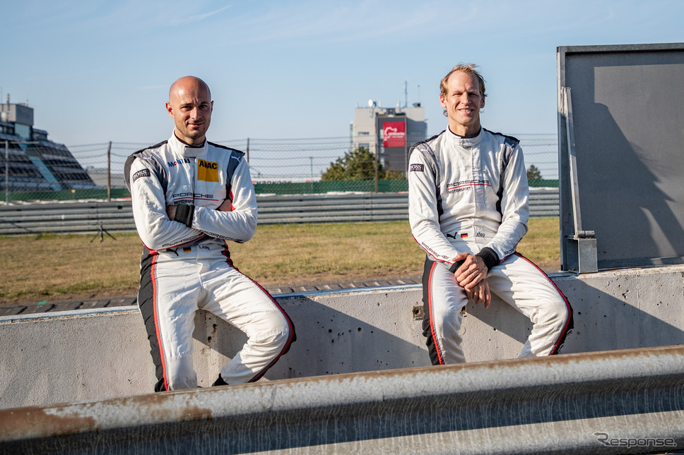 ポルシェ 911 GT3 新型、ニュルブルクリンクを走る。《photo by Porsche》