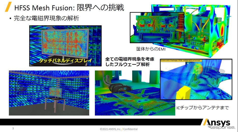 Ansys HFSS Mesh Fusion発表《写真提供 アンシス・ジャパン》