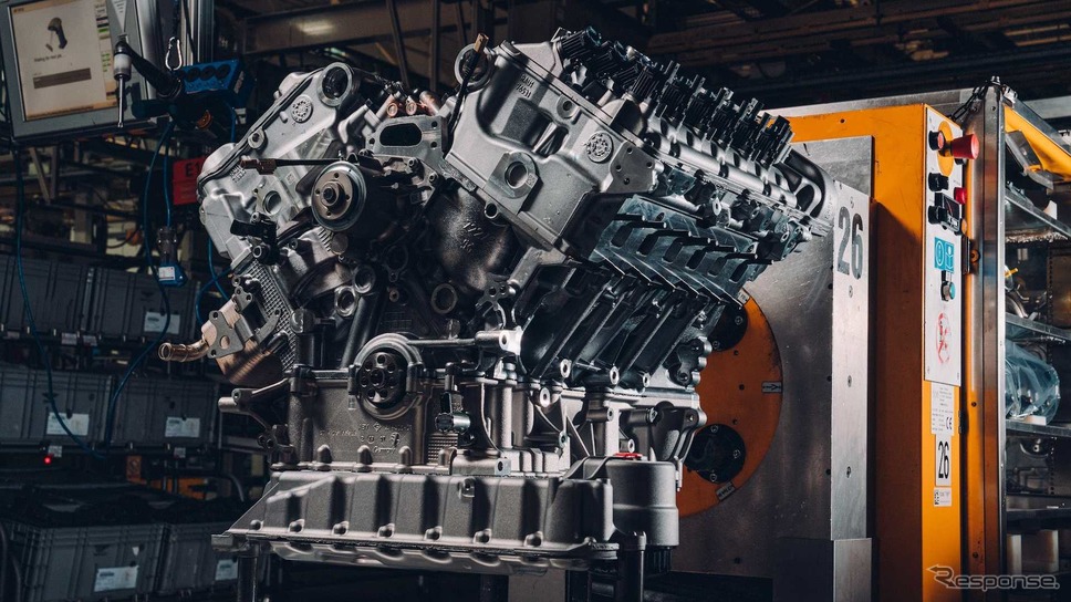 ベントレー・マリナー・バカラル 向けの最初のW12エンジン《photo by Bentley》