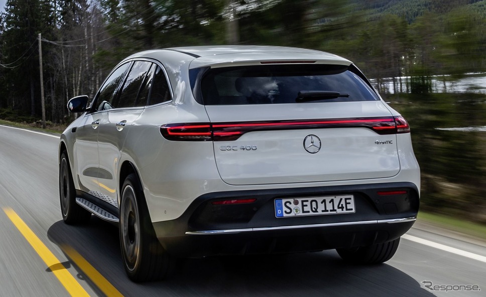 メルセデスベンツ EQC のAMGライン(欧州仕様)《photo by Mercedes-Benz》