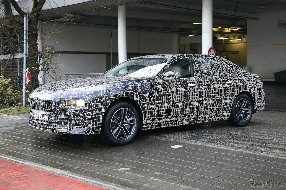 BMW 7シリーズ/i7 次期型プロトタイプ（スクープ写真）《APOLLO NEWS SERVICE》