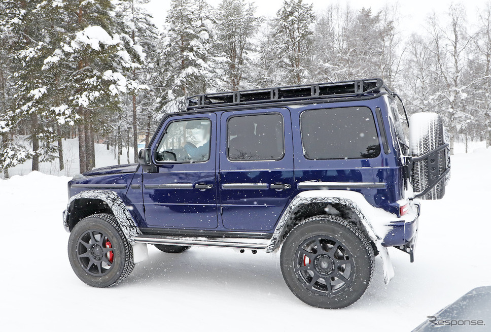 メルセデスベンツ G500/G550 4×4スクエアード 後継モデル(スクープ写真)《APOLLO NEWS SERVICE》