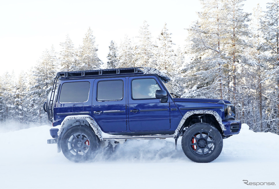 メルセデスベンツ G500/G550 4×4スクエアード 後継モデル(スクープ写真)《APOLLO NEWS SERVICE》