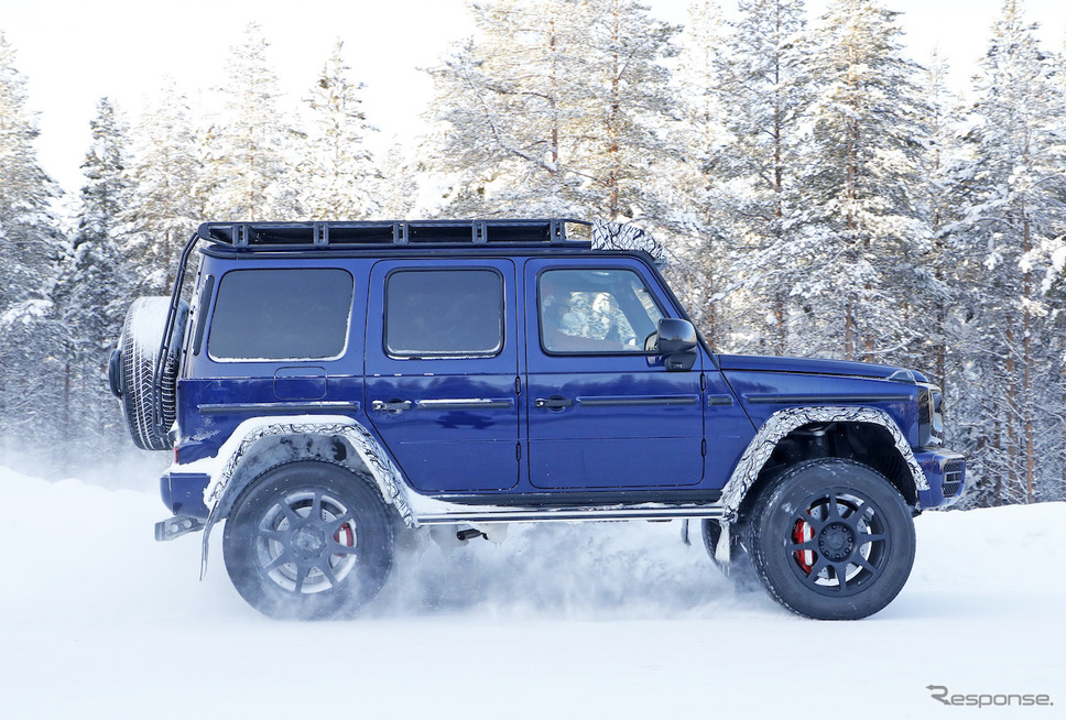 メルセデスベンツ G500/G550 4×4スクエアード 後継モデル(スクープ写真)《APOLLO NEWS SERVICE》