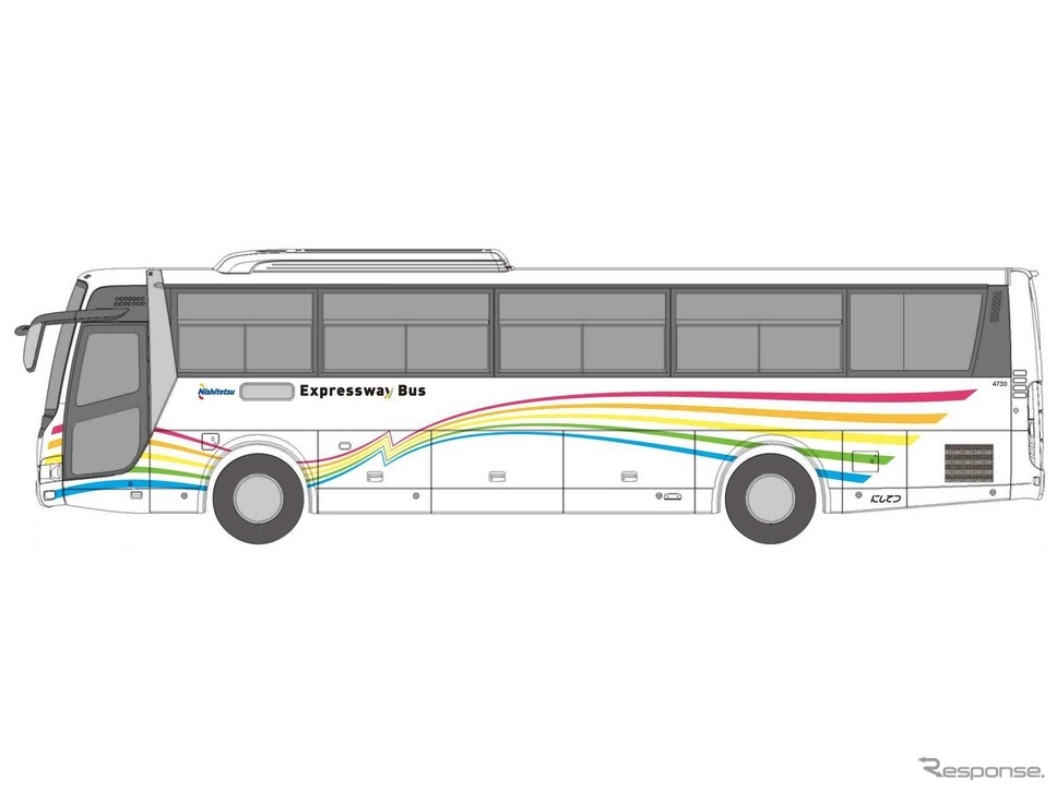 西鉄バス（高速バス）《画像提供 西日本鉄道》