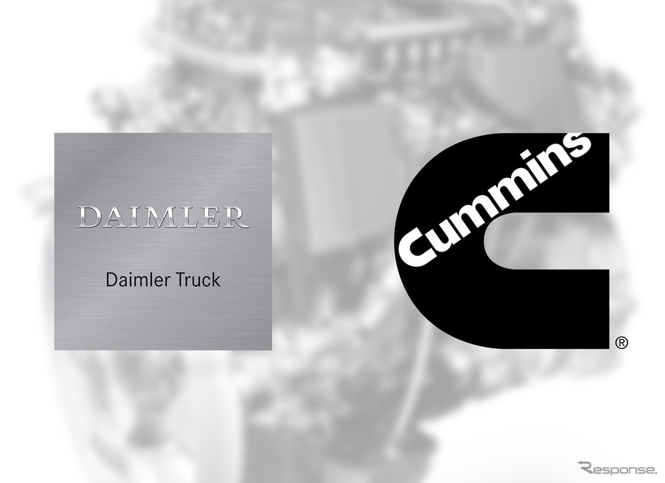 グローバル規模の戦略的提携を結ぶことで合意したダイムラートラックとカミンズ《photo by Daimler》