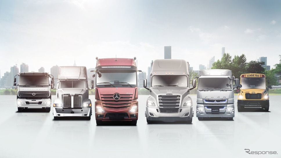 ダイムラートラックの各ブランド《photo by Daimler》