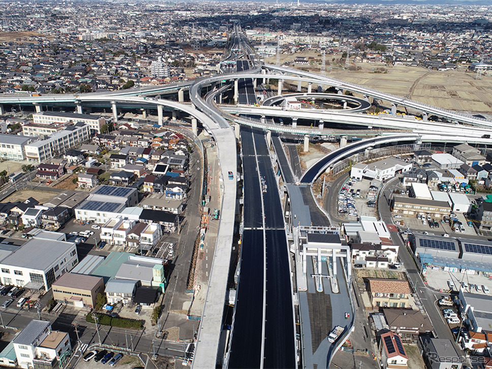 名古屋西JCT《写真提供 中日本高速道路》