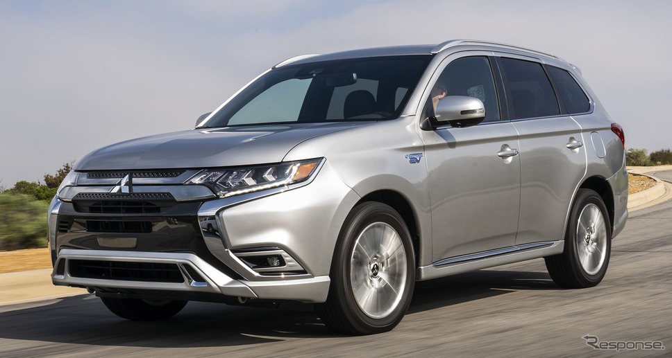 三菱 アウトランダー PHEV の2021年モデル(米国仕様)《photo by Mitsubishi Motors》