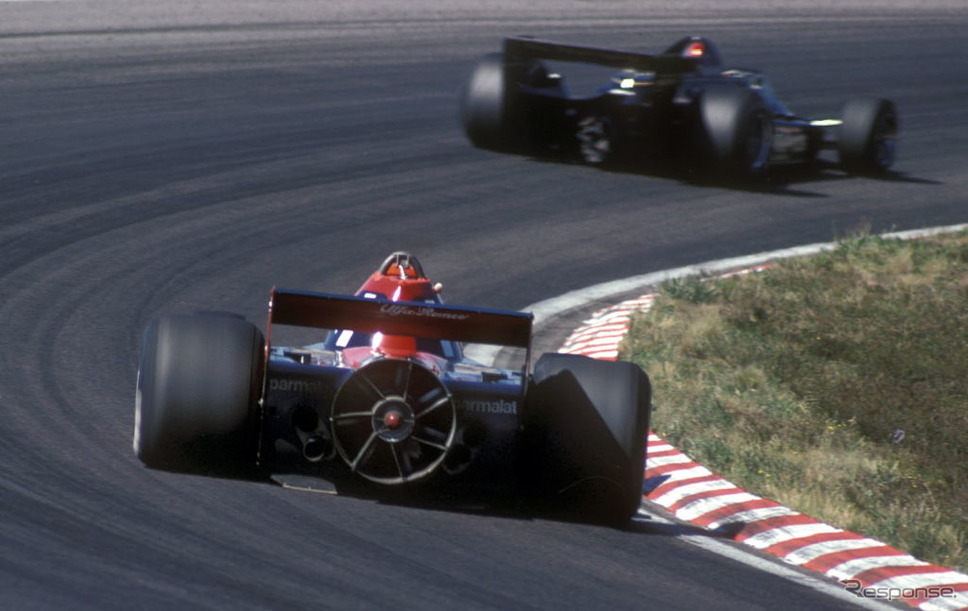1978年スウェーデンGP、ブラバムBT45B“ファンカー”、ラウダ《Photo by Grand Prix Photo/Hulton Archive/ゲッティイメージズ》