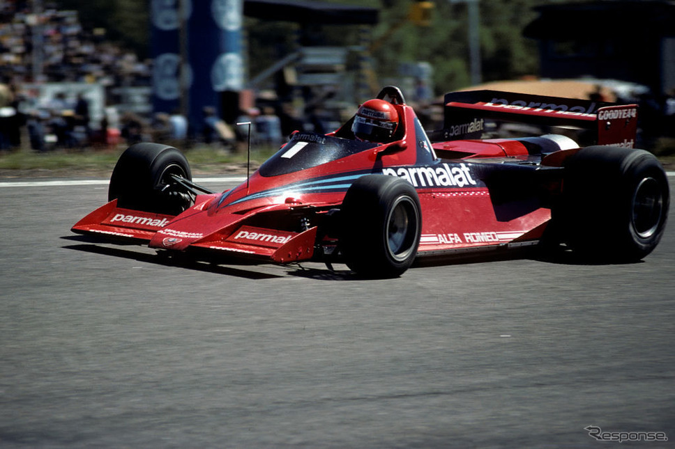 1978年スウェーデンGP、ブラバムBT45B“ファンカー”、ラウダ《Photo by Bernard Cahier/Hulton Archive/ゲッティイメージズ》