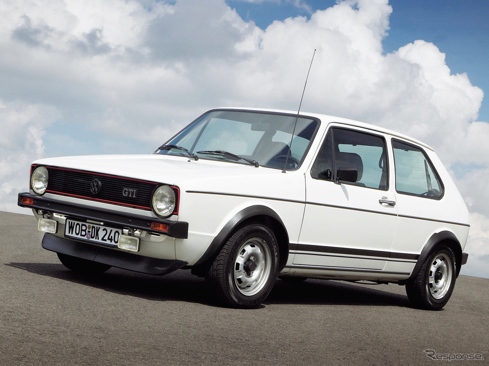 フォルクスワーゲン・ゴルフ GTI初代（1976年）《photo by VW》