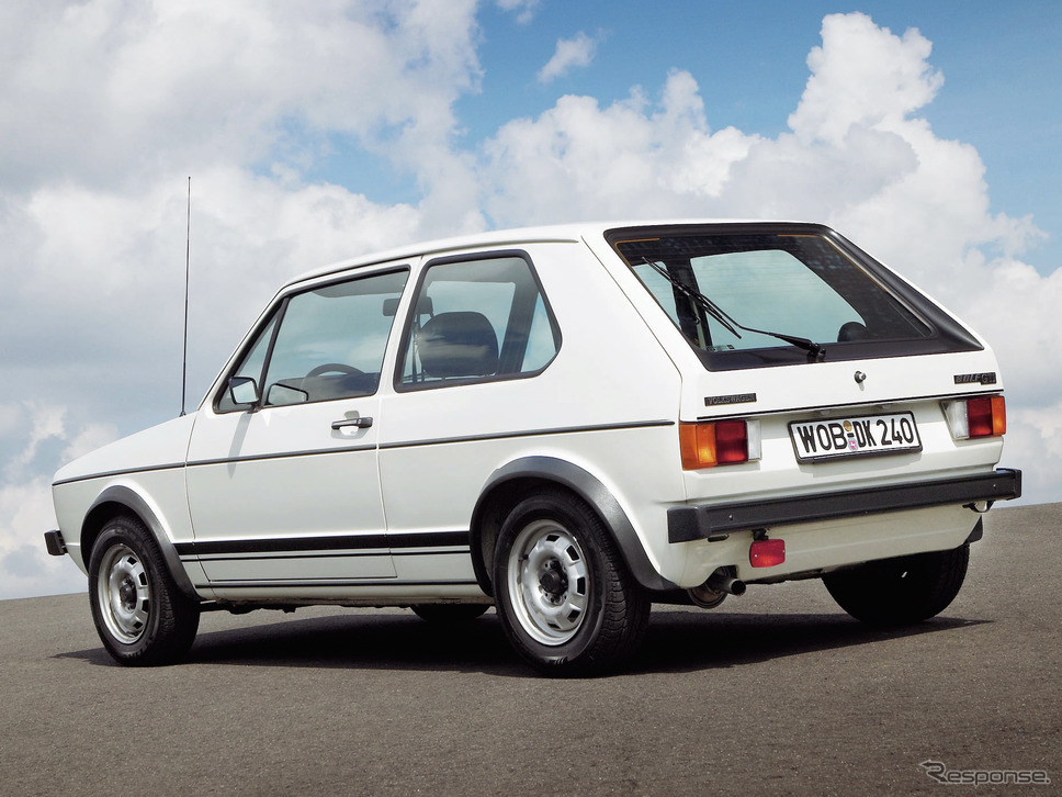 フォルクスワーゲン・ゴルフ GTI初代（1976年）《photo by VW》