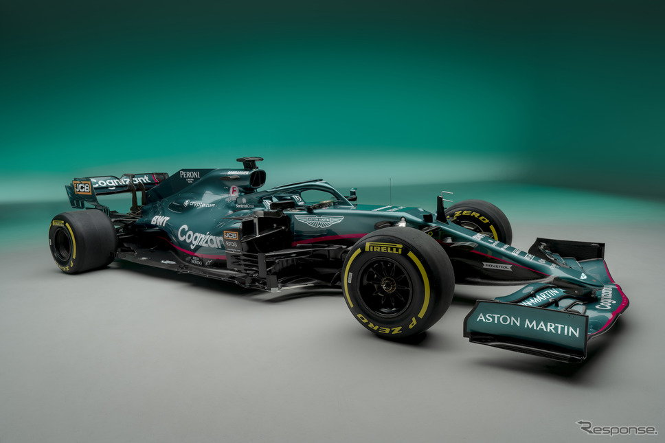 アストンマーティンAMR21《Photo by Aston Martin Cognizant F1 Team》