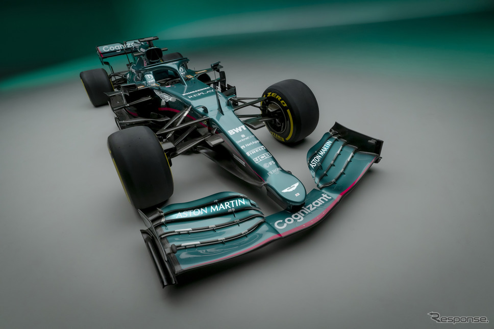 アストンマーティンAMR21《Photo by Aston Martin Cognizant F1 Team》